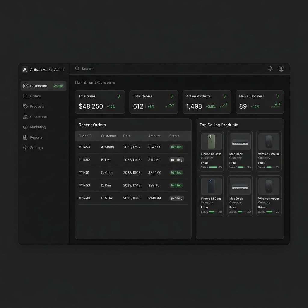 Tradelia — project mockup